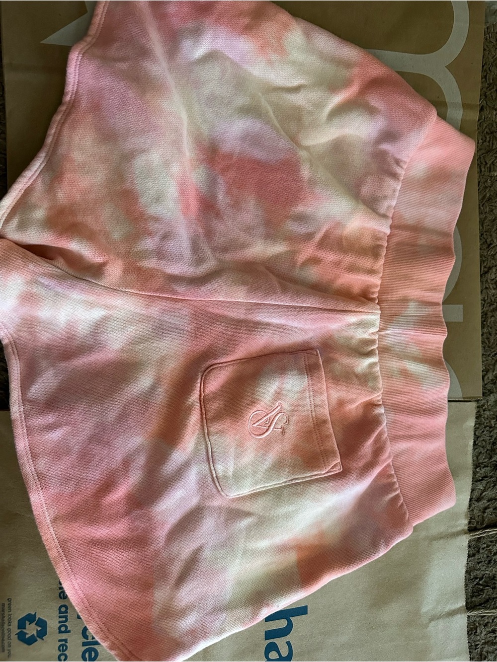 PINK Victoria's Secret Pink Tie-Dye Ribbed Tank Top - Picture 4 of 4